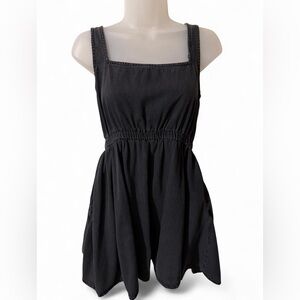 ASOS Black Denim mini dress